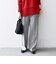 《予約》エア ニードル センタープレス ストレート パンツ