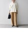 《予約》エア ニードル センタープレス ストレート パンツ
