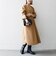 《予約》〈手洗い可能〉エア ニードル クルーネック ラウンドヘム ワンピース