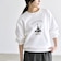 ANGE IN DISGUISE:〈手洗い可能〉デザイン ロゴ プリント スウェット 26AW
