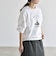 ANGE IN DISGUISE:〈手洗い可能〉デザイン ロゴ プリント スウェット 26AW