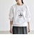 ANGE IN DISGUISE:〈手洗い可能〉デザイン ロゴ プリント スウェット 26AW