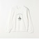 ANGE IN DISGUISE:〈手洗い可能〉デザイン ロゴ プリント スウェット 26AW