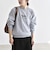 ANGE IN DISGUISE:〈手洗い可能〉デザイン ロゴ プリント スウェット 26AW
