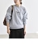 ANGE IN DISGUISE:〈手洗い可能〉デザイン ロゴ プリント スウェット 26AW