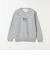 ANGE IN DISGUISE:〈手洗い可能〉デザイン ロゴ プリント スウェット 26AW