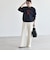 ANGE IN DISGUISE:〈手洗い可能〉デザイン ロゴ プリント スウェット 26AW