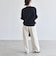 ANGE IN DISGUISE:〈手洗い可能〉デザイン ロゴ プリント スウェット 26AW