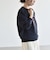ANGE IN DISGUISE:〈手洗い可能〉デザイン ロゴ プリント スウェット 26AW