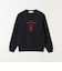 ANGE IN DISGUISE:〈手洗い可能〉デザイン ロゴ プリント スウェット 26AW