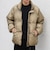 〈撥水/防風〉PERTEX(R) × PRIMALOFT(R) スタンドカラー ショート 中綿 ジャケット◆