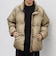 〈撥水/防風〉PERTEX(R) × PRIMALOFT(R) スタンドカラー ショート 中綿 ジャケット◆