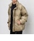〈撥水/防風〉PERTEX(R) × PRIMALOFT(R) スタンドカラー ショート 中綿 ジャケット◆
