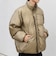 〈撥水/防風〉PERTEX(R) × PRIMALOFT(R) スタンドカラー ショート 中綿 ジャケット◆