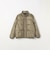 〈撥水/防風〉PERTEX(R) × PRIMALOFT(R) スタンドカラー ショート 中綿 ジャケット◆