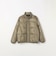 〈撥水/防風〉PERTEX(R) × PRIMALOFT(R) スタンドカラー ショート 中綿 ジャケット◆