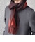 サープラスヤーン ウール カシミヤ リバーシブル ソリッド マフラー 26AW (ブラウン)◆