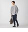 【WEB限定】レイヤード ヘンリーネック ロングスリーブ ニット