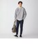 【WEB限定】レイヤード ヘンリーネック ロングスリーブ ニット