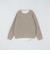 【WEB限定】レイヤード ヘンリーネック ロングスリーブ ニット
