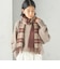 カシミヤ リバーシブル マフラー 26AW