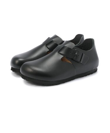 ビルケンシュトック】ロンドン/ブラック ナチュラルレザー/シューズ  