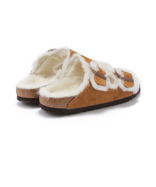1度試し履きのみの美品【ビルケンシュトック】アリゾナ　ミンク　スエード ビルケンシュトック BIRKENSTOCK Arizona アリゾナ ミンク