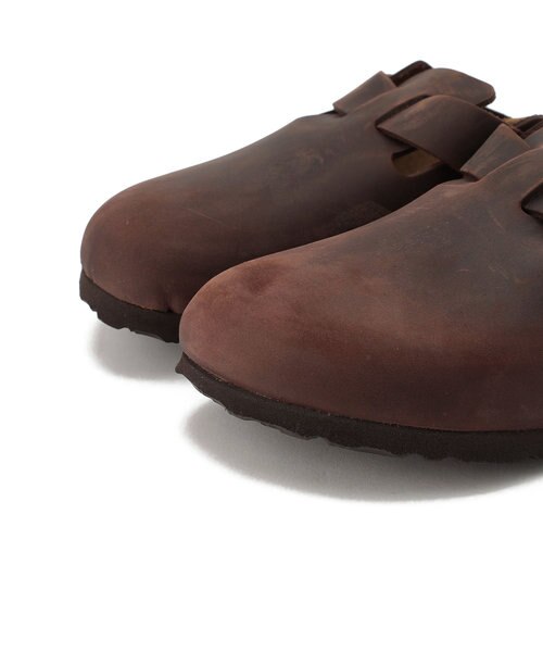 ビルケンシュトック】ボストン/ハバナ ナチュラルレザー/クロッグ  