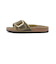 【ビルケンシュトック】マドリッド ビッグバックル シアリング/オリーブ/サンダル レディース