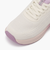 【オーソフィート】ニラ ワイド/ホワイト ラベンダー テキスタイル/シューズ レディース