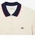 トリコロールリブニットポロシャツ