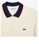 トリコロールリブニットポロシャツ