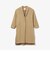 ウールブレンドロングコート