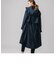 フード着脱ロングコート