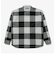 プレーン×バッファローチェックリバーシブルシャツアウター