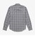 コットンニットチェックシャツ