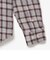 コットンニットチェックシャツ