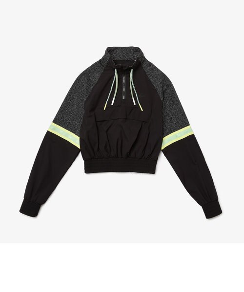 【短丈】ラコステ　トラックジャケット ラコステ LACOSTE モノグラムジャカードトラックジャケット