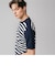 コットンニットマリンボーダーTシャツ