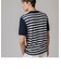 コットンニットマリンボーダーTシャツ