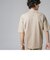 5分袖モックネックサマーニットTシャツ