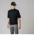 5分袖モックネックサマーニットTシャツ