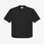 5分袖モックネックサマーニットTシャツ