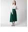 撥水ナイロンマキシフレアスカート
