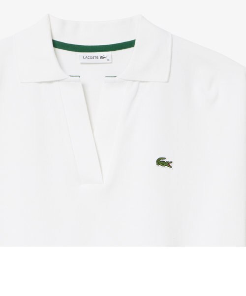 ドルマンスリーブスキッパーネックポロシャツ｜ラコステの通販｜&mall