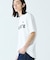 ヘビーウェイトブランドネーム ラバープリント ロゴ半袖Tシャツ