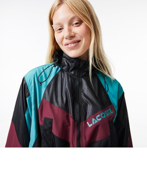 LACOSTE カラーブロック ジャケット US S/M カラーブロック耐水トラックジャケット | LACOSTE/ラコステ | 三越