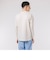 鹿の子地モックネックTシャツ