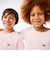 JUNIORベーシックワニロゴパッチTシャツ
