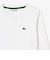 JUNIORベーシックワニロゴパッチ長袖Tシャツ